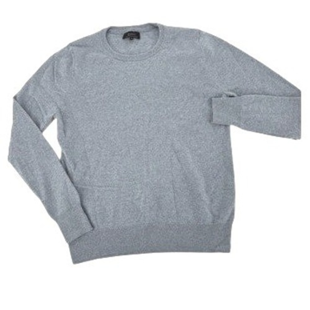 Quince Cashmere Sweater Women S Blue Crewneck Mongolian Knit Soft Luxury Classic